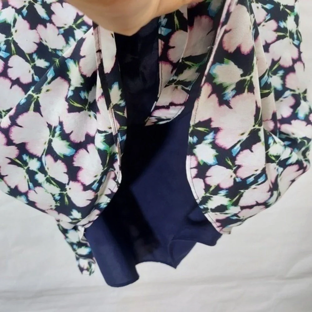 Banana Republic Dress Women 4 Floral‎ Button Cottagecore Garden Party  Prairie